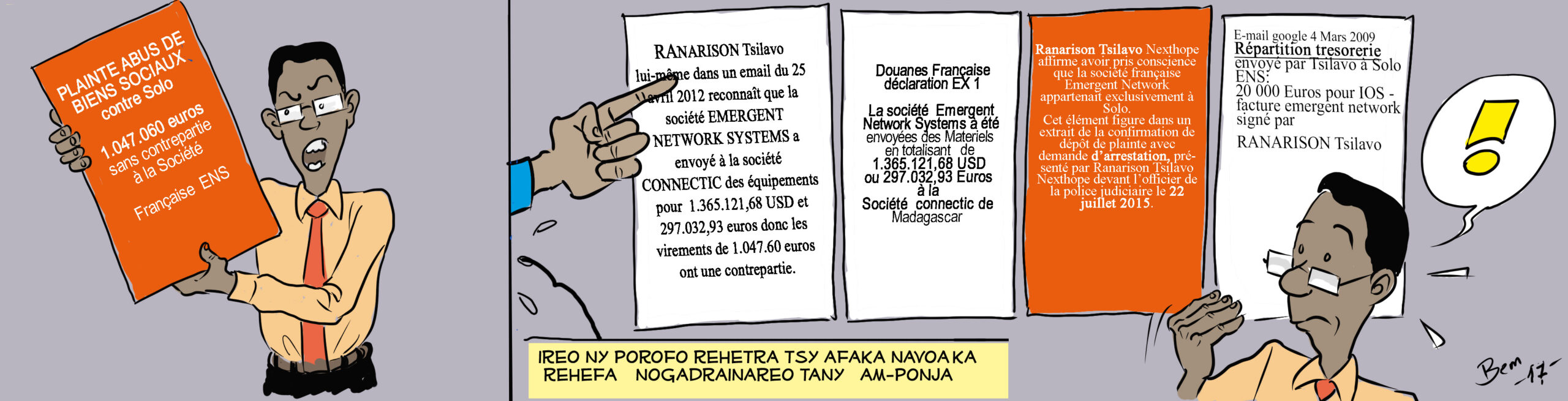 Spoliation des investisseurs à Madagascar