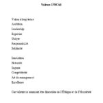 Les valeurs de l&rsquo;INSCAE -L&rsquo;éthique et l&rsquo;honnêteté font partie des valeurs d&rsquo;après le Pr Harison