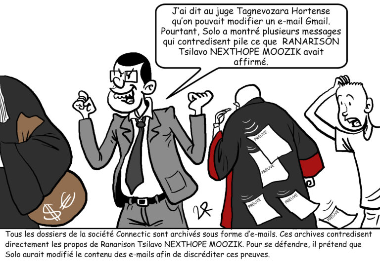 Quand Ranarison Tsilavo Nexthope Moozik tente de décrédibiliser les preuves